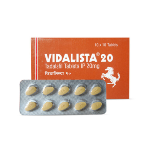 Buy Vidalista 20 Mg tablets online