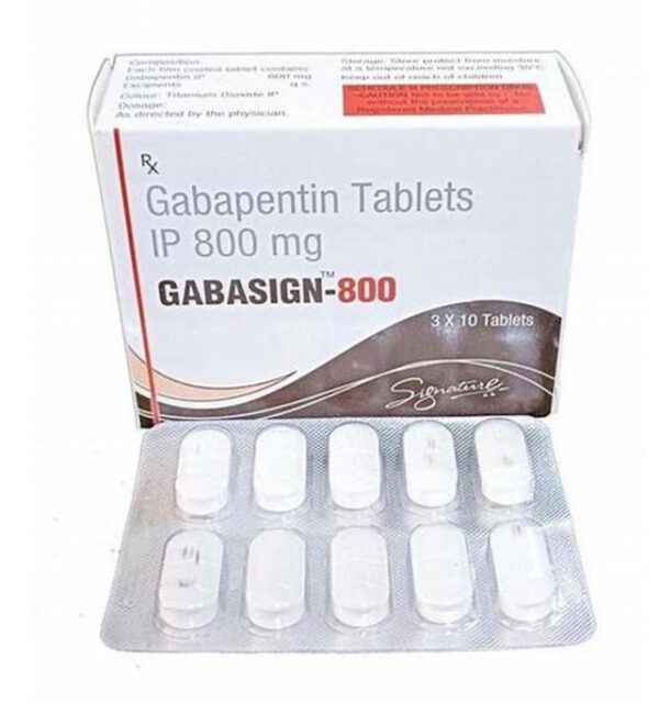 Buy Gabasign 800mg Tablet Online